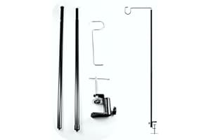 BATDIYOW Rotary Motor Stand Tool Flex Shaft Holder Motor Hanger with Table Clamp