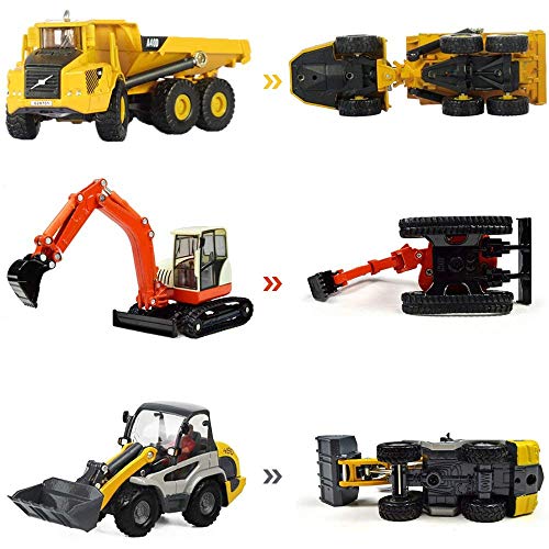 image for HapiSimi Vehicle Toys, Construction Site Play Set, Learning, Early Dev