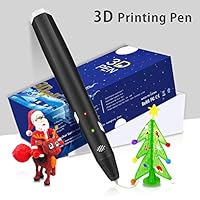 3D Hero 3D Pen Greatest Gifts for Kids,3D Printer Printing & Drawing Pen, USB Power Bank with PLA Filament Refills(Black)