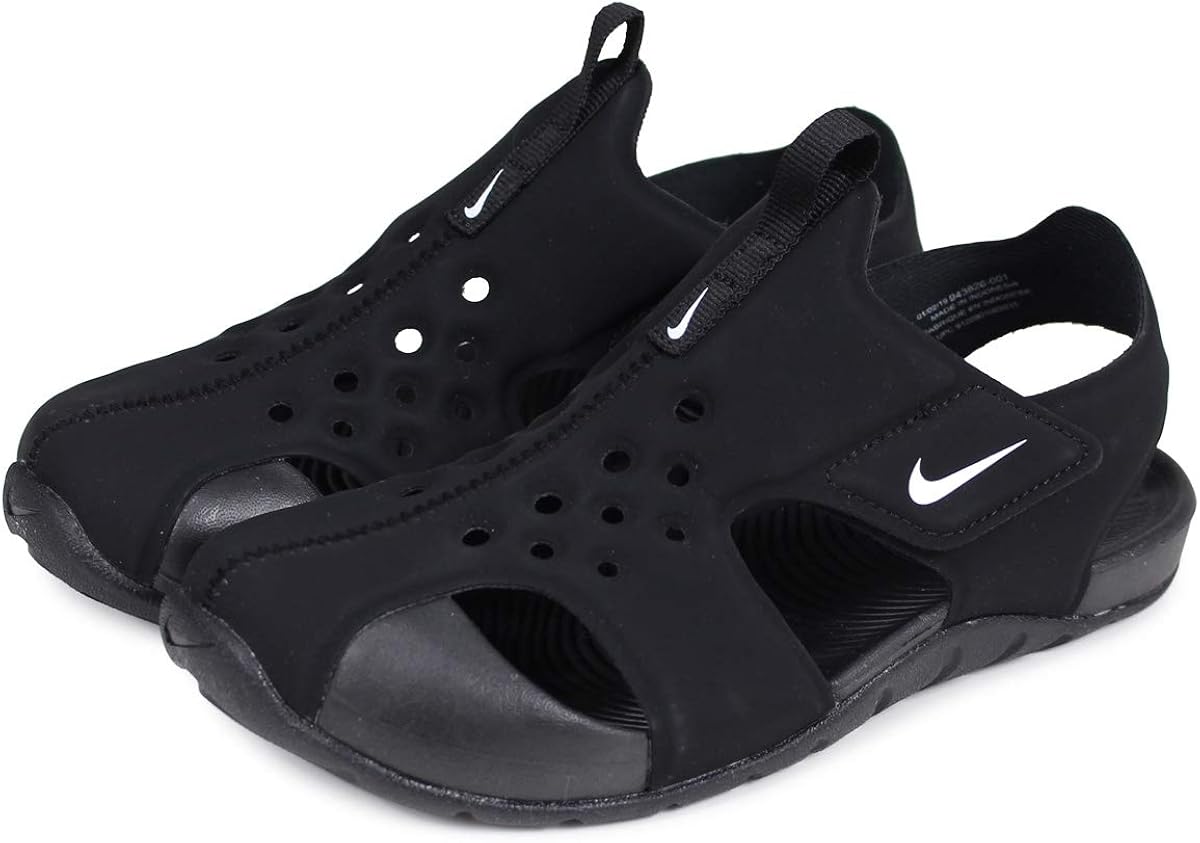 ナイキ Sunray Protect 2 Ps サンレイ プロテクト2 サンダル ブラック 黒 9436 001 Us3 0y 22 0 並行輸入品 ファッションサンダル Amazon