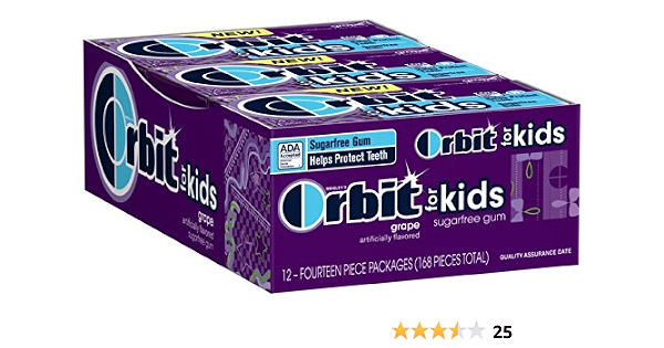 Sugar free gum for kids (022000125361)