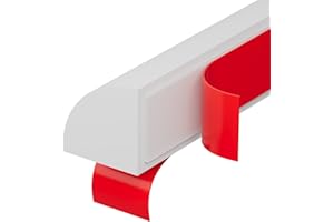 VallisCo Flexible Quarter Round Molding,White 118 Inch Self Adhesive Peel and Stick Silicone Quarter Round Trim Molding for Wall Edge Corner, Cabinet Edge, Countertops