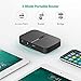 RAVPower FileHub, AC750 Wireless Travel Router, Portable Hard Drive Companion SD Card Reader, 5200mAh External Battery Pack (Not a Hotspot)