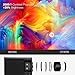 Projector, MOOKA Mini Projector, Full HD 1080P Supported Video Projector,50,000Hour LED Portable Projector Compatible with DVD,HDMI,VGA,USB,AV,SD for HomeTheaterthumb 1