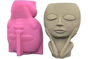 Ldabrye Moule en silicone en forme de fleur pour bougeoir de poupée, outil de moulage de bijoux pour époxy