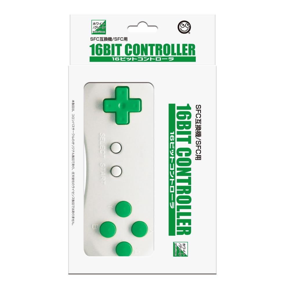 コロンバスサークル 16ビットコントローラ ホワイトグリーンの商品画像