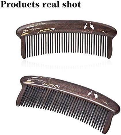 Natural Wooden Comb Gift Box, Pure Natural CGB Material, Exquisite Packaging, Long Service Life 13 * 5Cm