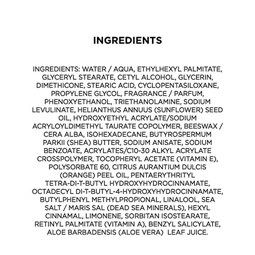 SEACRET Shea Butter Hand Cream Hand Lotion for Dry Hands Enriched with Dead Sea Minerals