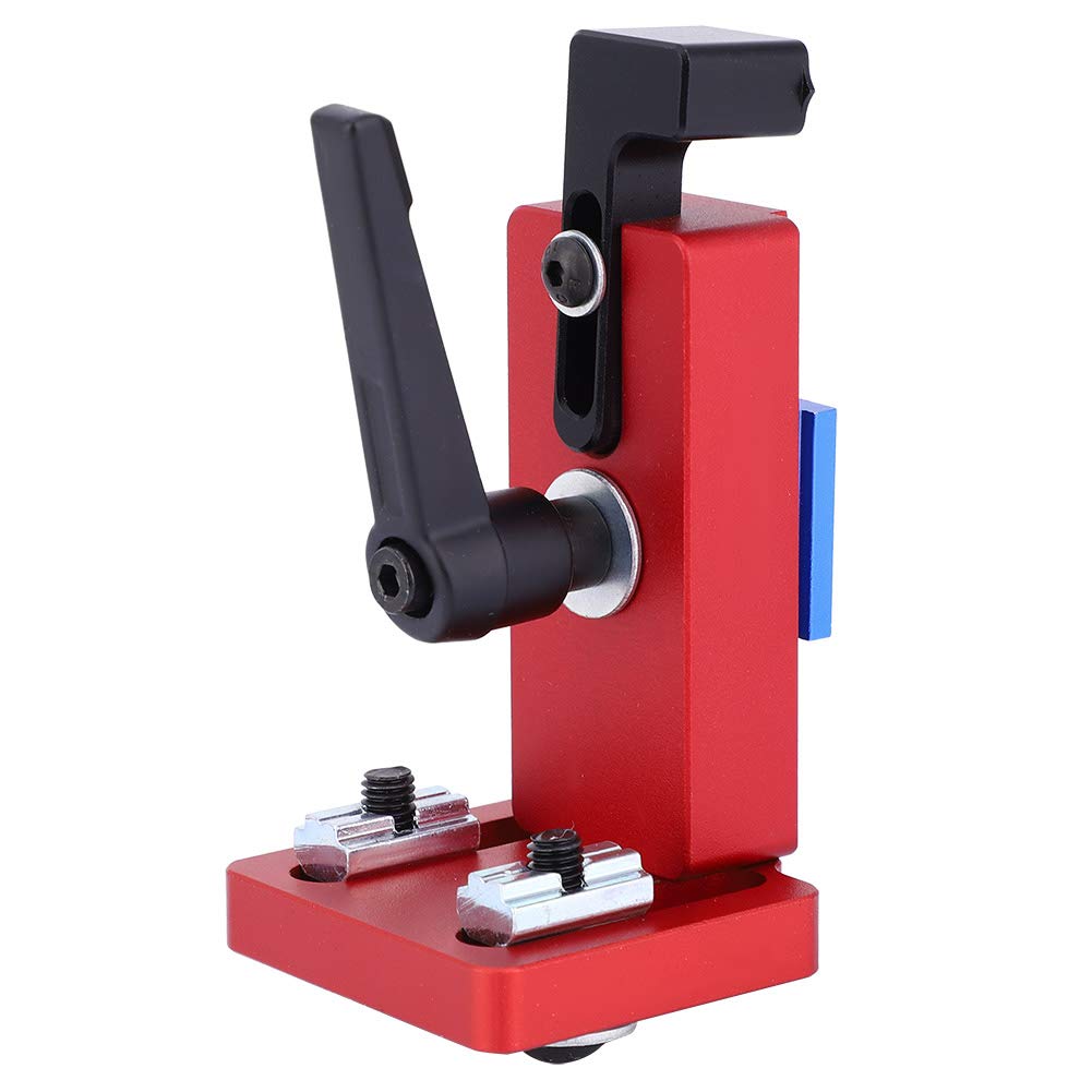 Type Miter Track, T-Tracks Woodworking DIY 45 Type Aluminium Alloy Backing Connector Miter Track Stop Woodworking Guide Rail Tool