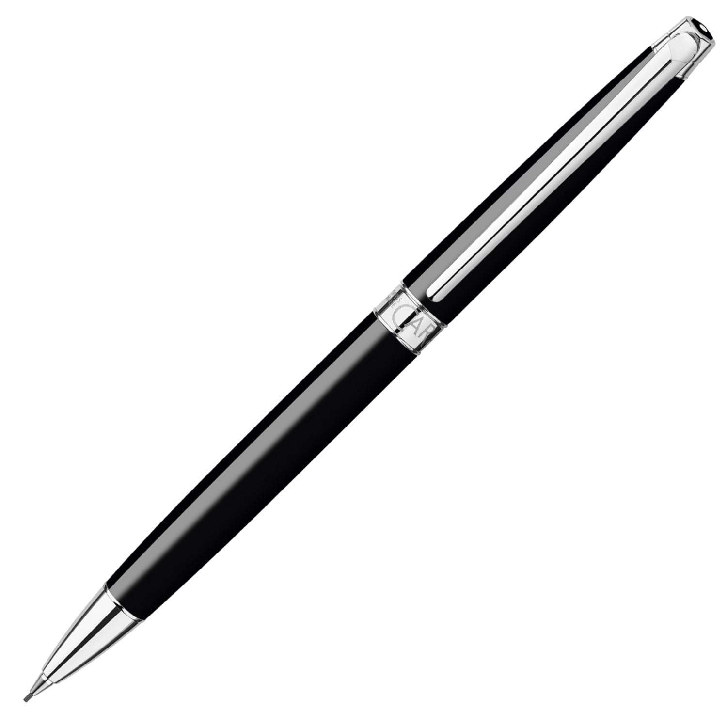 Caran d'Ache CD4761.782 0.7 mm Leman Slim Mechanical Pencil - Black Ebony