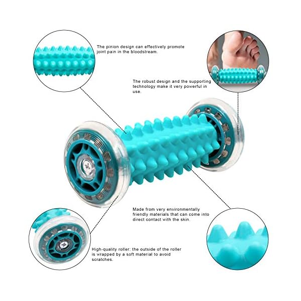 GLEBY-Foot-Massage-Roller-Kit-Muscle-Massage-Stick-for-Plantar-Fasciitis-with-Spiky-Balls-and-Muscle-Roller-Stick-for-Muscle-Soreness-Muscle-Recovery-Trigger-Point-Therapy-Myocardial-Release GLEBY Foot Massage Roller Kit, Muscle Massage Stick for Plantar Fasciitis, Spiky Massage Balls and Muscle Roller Stick…