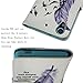 HTC Desire 626 Case, HTC Desire 626S Wallet Case, Harryshell(TM) Feather Pattern Flip PU Leather Wallet Leather Case Cover for HTC Desire 626 A22 626S With Wrist Strap & Card Slots And Stand Function