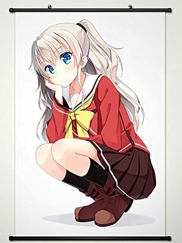 Amazon Com Wall Scroll Poster Fabric Painting For Anime Charlotte Amazon Com Wall Scroll Poster Fabric Painting For Anime Charlotte