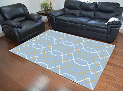 Contemporary Lines Multi Colored Area Rug