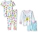 Gerber Girls' 4-Piece Pajama Set, bee, 4T