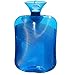 iCorer Premium Classic PVC Transparent Hot Water Bottle with Cute Knit Cover , 2 Liter , Red Snowflake