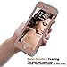 TOPSKY Compatible with iPhone 6s Plus Bling case, iPhone 6 Plus Bling case, Studded Rhinestone Bling High Impact Resistant Armor Defender Case for iPhone 6 Plus and iPhone 6s Plus, Rose Gold/Grey