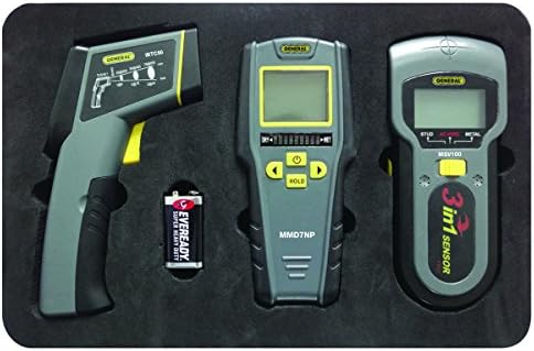 General Tools KT100 Restoration Kit with IRT, Moisture Meter and Stud, Metal and Voltage Detector General Tools KT100 Restoration Kit with IRT, Moisture Meter and Stud, Metal and Voltage Detector