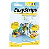 Tetra EasyStrips 6-in-1 Aquarium Test Strips, 25-Count
