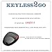 Keyless2Go Replacement for Keyless Entry Car Key Vehicles That Use 3 Button LHJ011
