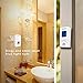 Waterproof Wireless Doorbell Kit for Home, Laneco door bell with 1 Remote Button and 1 Plug-in Receivers Operating up to 656 feet Long Range, No Batteries Required for Receiver