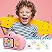 VanTop Junior K5 Kids Camera, 1080P HD Mini Video Camera for Children w/ 32GB Memory Card, 8MP Selfie Len, 2inch IPS Screen, Card Reader, Carrying Bag, Cartoon Sticker, Lanyard