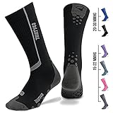 Compression Socks for Men & Women by Thirty 48 | Graduated Knee High 15-22 OR 20-30 mmHg | Improves Blood Circulation | Ideal For Sports, Running, Nurses, Maternity & Airplane Travel