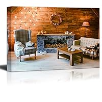 Framed Canvas Wall Art April Day Theme Design Canvas Prints Home Artwork Decoration for Living Room,Bedroom - 12x18 inches