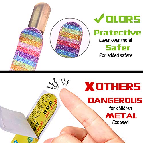 VGOODALL 12 PCS Glitter Slap Bracelet Kids Sequin Bracelet Mermaid Bracelet Flip Wristband Bracelet Kids Birthday Party Favors Supplies