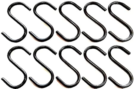 DADDY - G Multipurpose (S) Shape Hanging Hook Hanging Pot Extension and Plant Hanger for Kitchen, Bathroom, Bedroom and Office: Pan, Pot, Coat, Bag, Plants 10