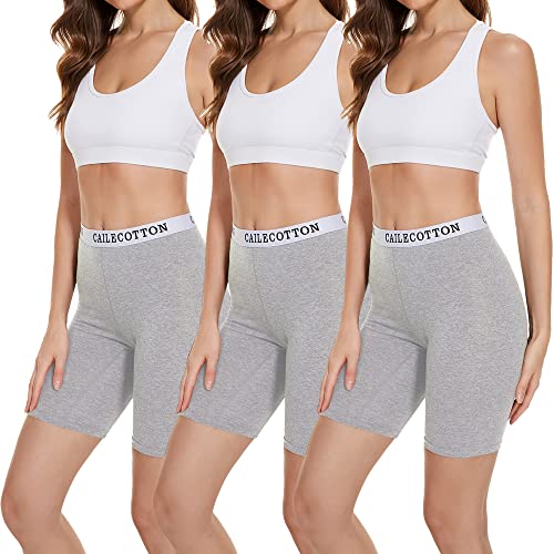 CAILECOTTON Boy Shorts Underwear for Women Boxers for Women,Boyshorts