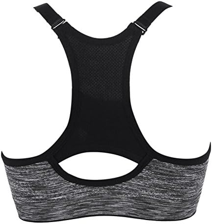 YEYELE Women 1or 3 or 5 Pack Adjustable Strap and Removable Pad Tank Top Racerback Sports Bra