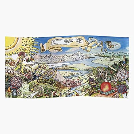 Amazon Com Kineticards Brothers Allman Eat A Peach Fest Home Decor Wall Art Print Poster Posters Prints