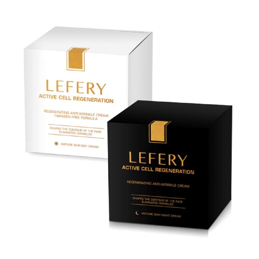 Lefery Active Cell Regeneration Day and Night Cream Anti Wrinkles Anti Ageing Effect, UK Seller, Genuine Product! (Day and Night Cream)