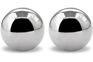 CVGY 2pcs 3''inch Chrome Steel Bearing Balls 76mm Steel Balls Precision Bearing Bulk Bicycle Bearing Balls