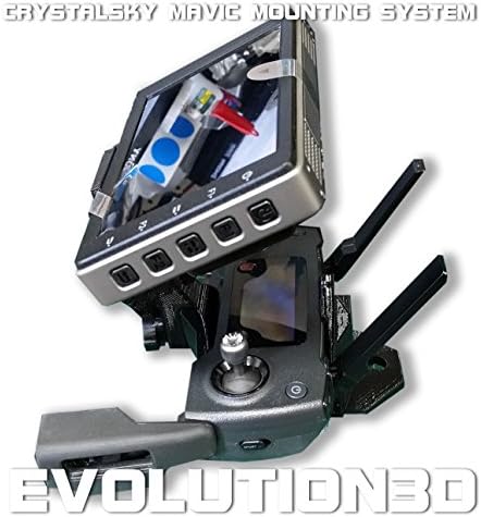 DJI CrystalSky Mavic Mount System With Tablet And Phone Adapter Pieces