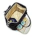 Designer Baby Diaper Bag Backpack - Multi Function Waterproof Portable Travel Nappy Bags for Boy Girl Newborn Baby Care Cute Eco Large Small and Mini Mom Tote Bag (Orange)