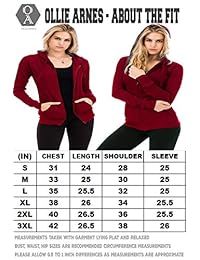 OLLIE ARNES sudadera térmica larga con capucha y cremallera para mujer