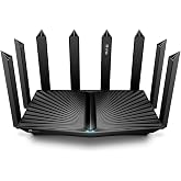 TP-Link - Archer AXE7800 Tri-Band Wi-Fi 6E Router - Black (Renewed)