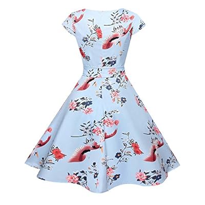 Lilicat Femmes Vintage Décontractée Audrey Hepburn Robe De