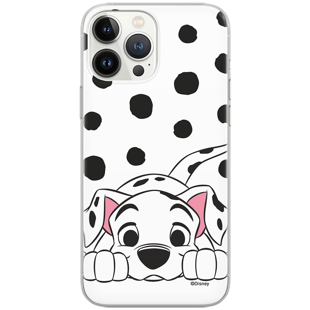 ERT GROUP mobile phone case for iPhone 13 PRO original and officially licensed Disney pattern Dalmatian 004 optimally adapted to the shape of the mobile phone, case made of TPU