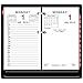AT-A-GLANCE Daily Desk Calendar Refill, January 2018 - December 2018, 3-1/2
