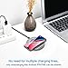 Wireless Charger,Lewoer Fast Wireless Charging Pad Foldable Phone Stand 10W/7.5W/5W Output Charger Compatible iPhone 8 X/XS/XR Galaxy S8/S9/S9+ All Qi Devices (Gray)