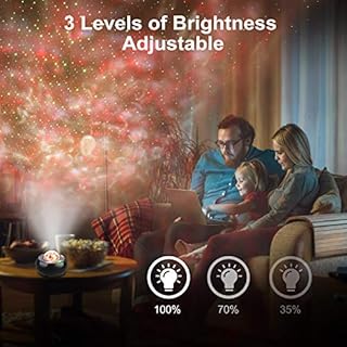 Riarmo Galaxy Star Projector, [2020 Upgraded] Night Light Projector