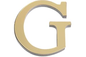 UJAKEL Name Sign for Wall Large Metal Letters Large Wall Letters Gold Letters Gold Bubble Letter Decor 8 Inch Letters