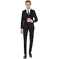 Opposuits Teen Boys Solid Color Party Suit - Prom and Wedding Party Outfit - Including Blazer, Pants and Tie