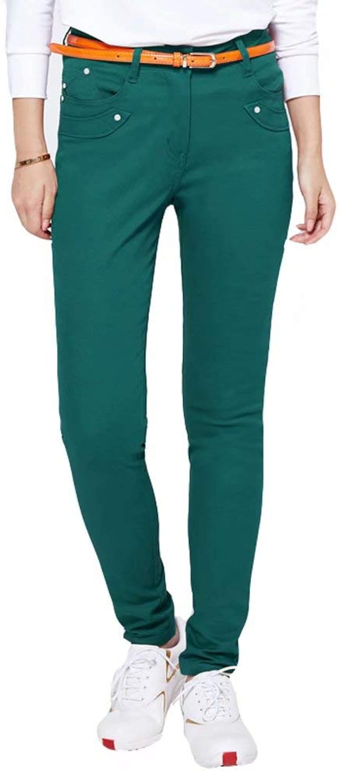 Amazon Tenflow レディース ゴルフパンツ ゴルフウェア Golf ロングパンツ スポーツパンツ 美脚 吸汗 女性用 Tygj Kuzi03 ロングパンツ 通販