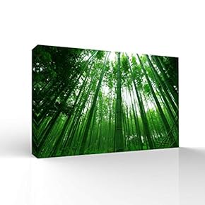Wall26-Canvas Wall Art-Quiet Bamboo Grove-Giclee Painting Wall Bedroom Living House Decoration Home Art - 12x18 inches