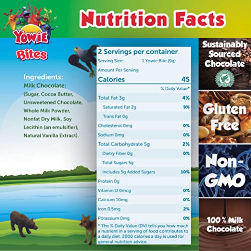 Yowie Bites Chocolate with Surprise Inside Easter Prize Tray of 8 Boxes Each Box Contains