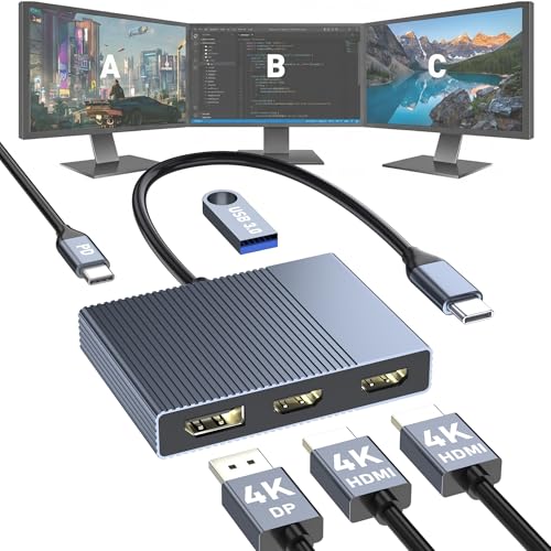 Aibilangose USB-C Triple Monitor Dock